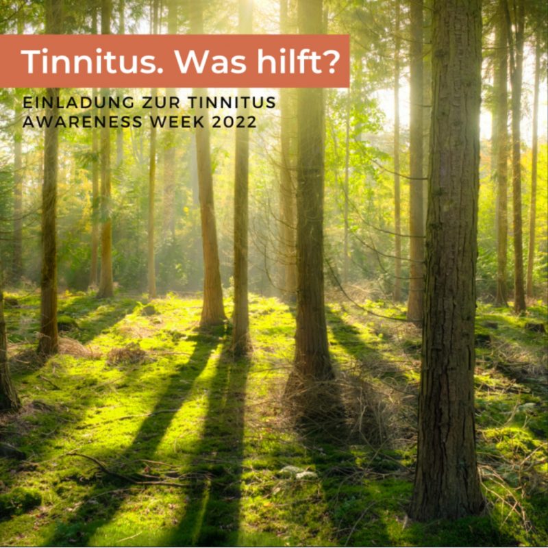 Einladung zur Tinnitus Awareness Week 2022