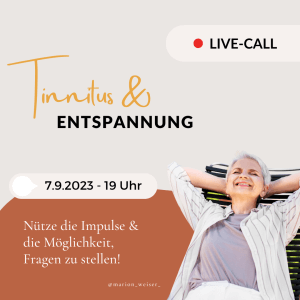 Tinnitus & Entspannung